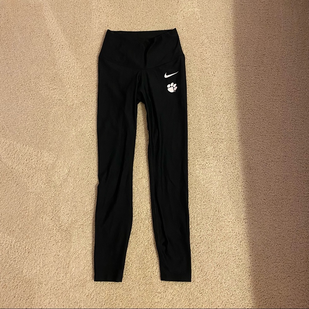 NIKE Black Clemson High Waisted Leggings